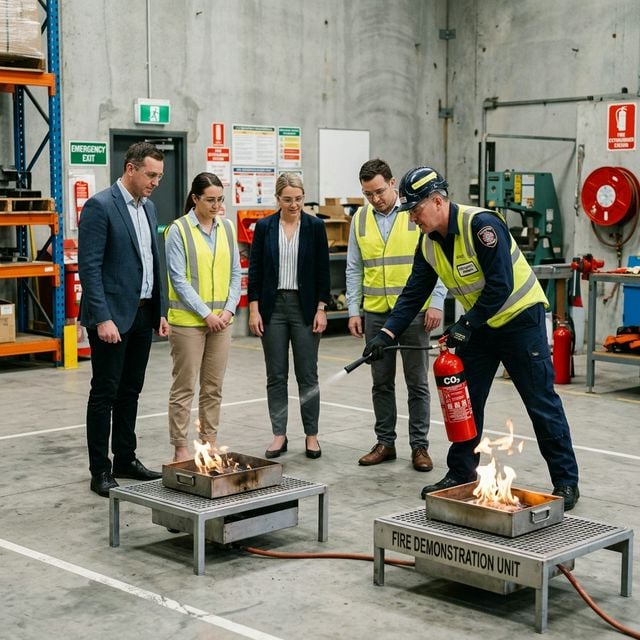 Torbalı OSB ve Pancar OSB sanayi tesisleri için yangın tatbikatı eğitimi